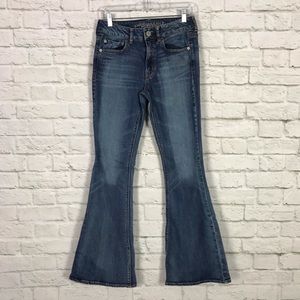American Eagle High Rise Flare Jeans